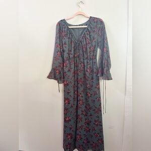 Madewell floral maxi dress 0